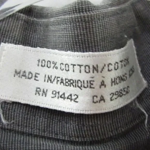 Christian Dior Men's Grey Long Sleeve Button Up - Picture 5 of 5